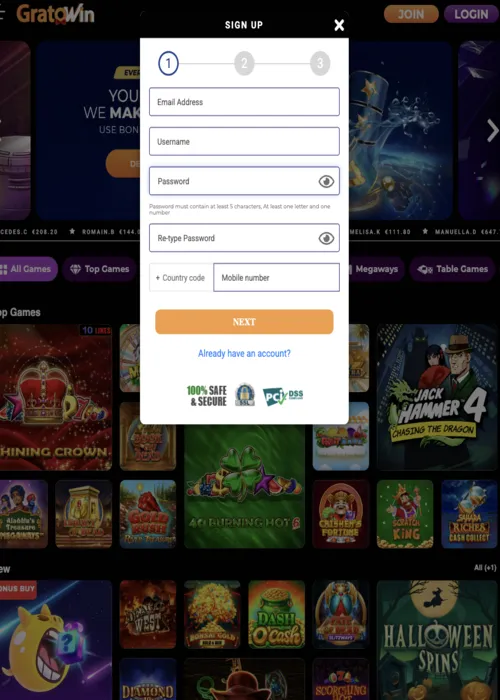 App mobile software installazione Gratowin